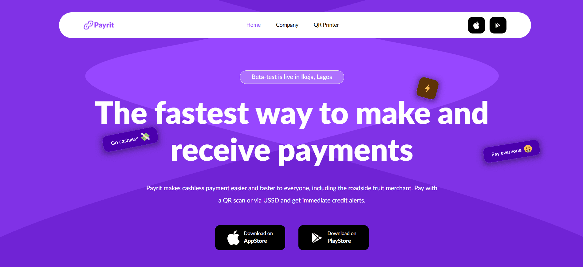 Payrit Website